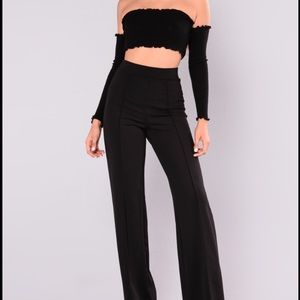 Fashion nova high waist Victoria pants